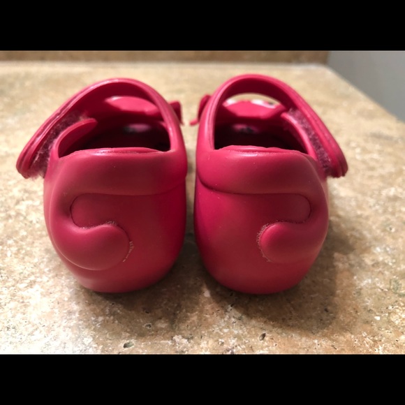 Mini Melissa Pink Cats Size 6 EUC - Picture 7 of 8